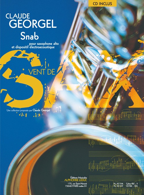 Snab, pour saxophone alto et dispositif électroacustique