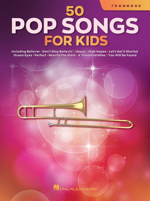 50 Pop Songs for Kids, for Trombone
