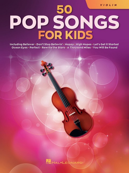 50 Pop Songs for Kids, for Violin