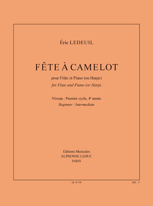 Fête à Camelot, pour flûte et piano (ou harpe)