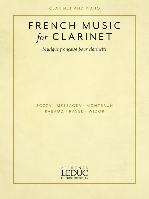 French Music for Clarinet and Piano. 9781540088321