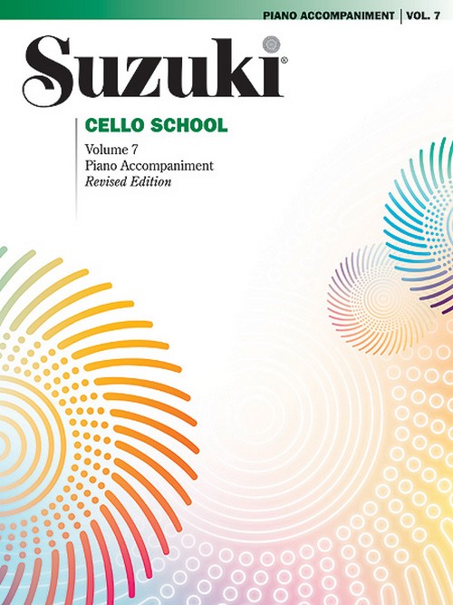 Suzuki Cello School. Piano Accompaniment, Vol. 7