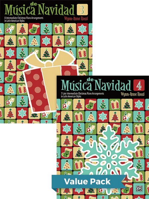 Musica de Navidad Books 3 & 4 Value Pack, Piano