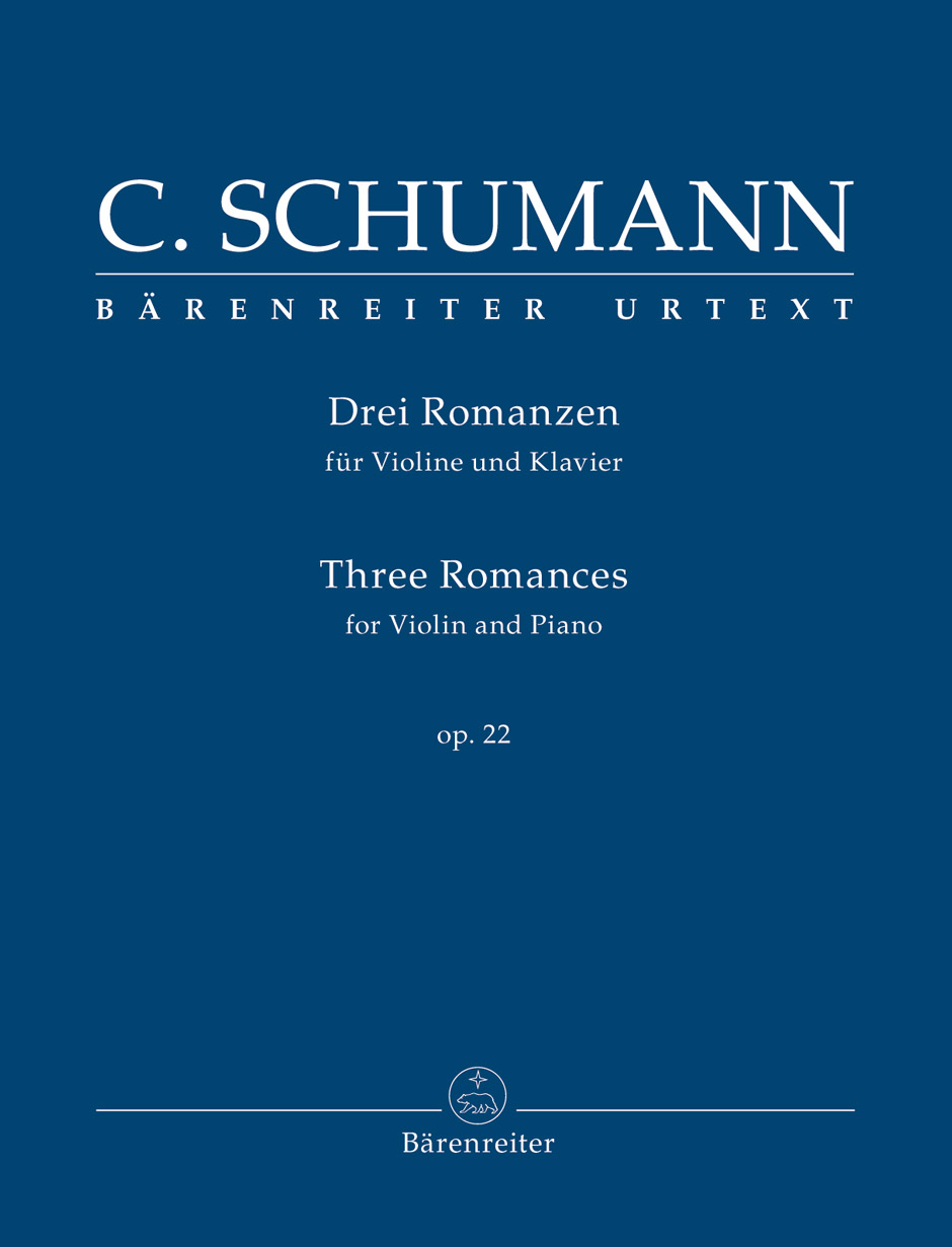 Drei Romanzen op. 22: für Violine und Klavier