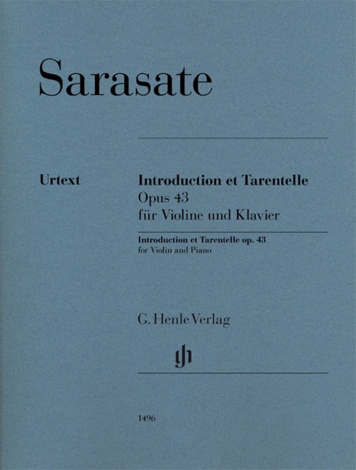 Introduction et Tarantelle Op. 43, Violin and Piano. 9790201814964