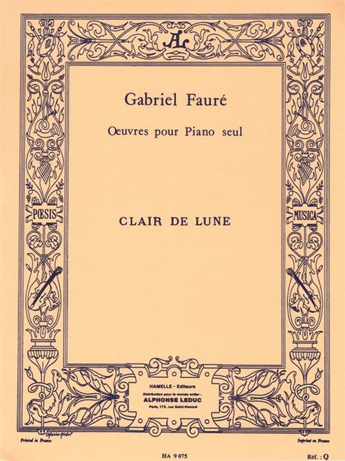 Clair de Lune Op. 46 nº 2, piano