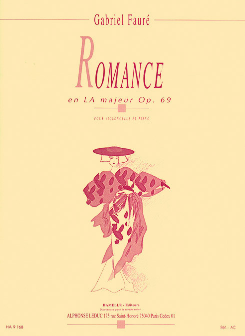 Romance en La Op. 69, violoncelle et piano