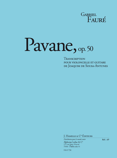 Pavane Op. 50, violoncelle et guitare