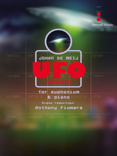 UFO Concerto: for Euphonium and Piano. Score. 9789043137591