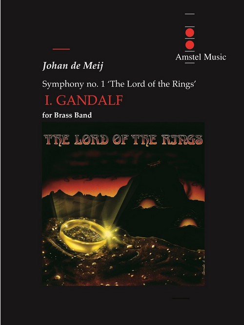 Gandalf the Wizard: from Symphony No. 1 - The Lord of the Rings, Brass Band, Score. 9790035245743