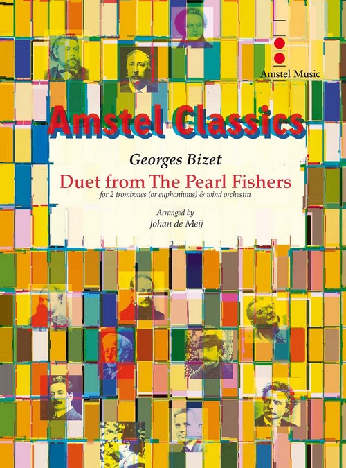 Duet from The Pearl Fishers: for 2 solo trombones (or euphoniums) & wind orchestra