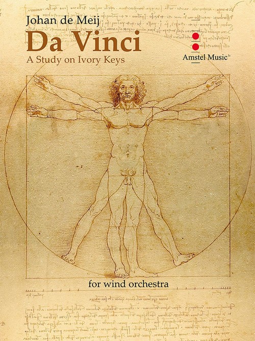 Da Vinci: A Study on the Ivory Keys, Concert Band/Harmonie, Score