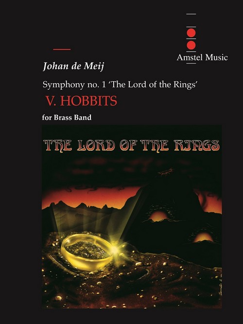 Hobbits: from Symphony No. 1 - The Lord of the Rings, Brass Band, Score