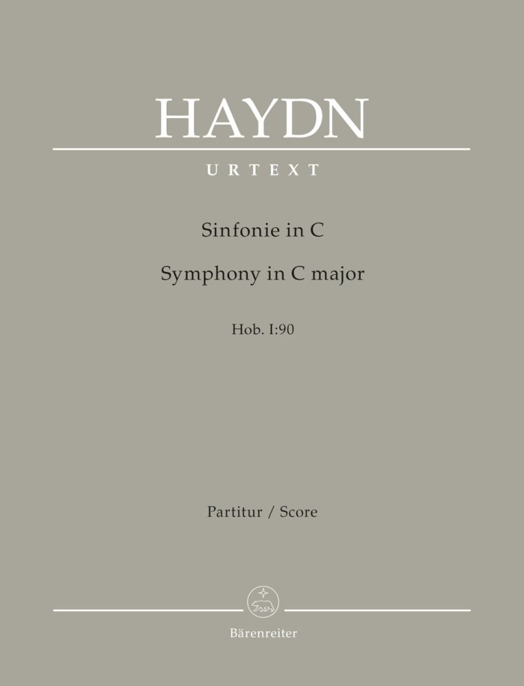 Symphony No.90 In C Major Hob.I, Orchestra, Score