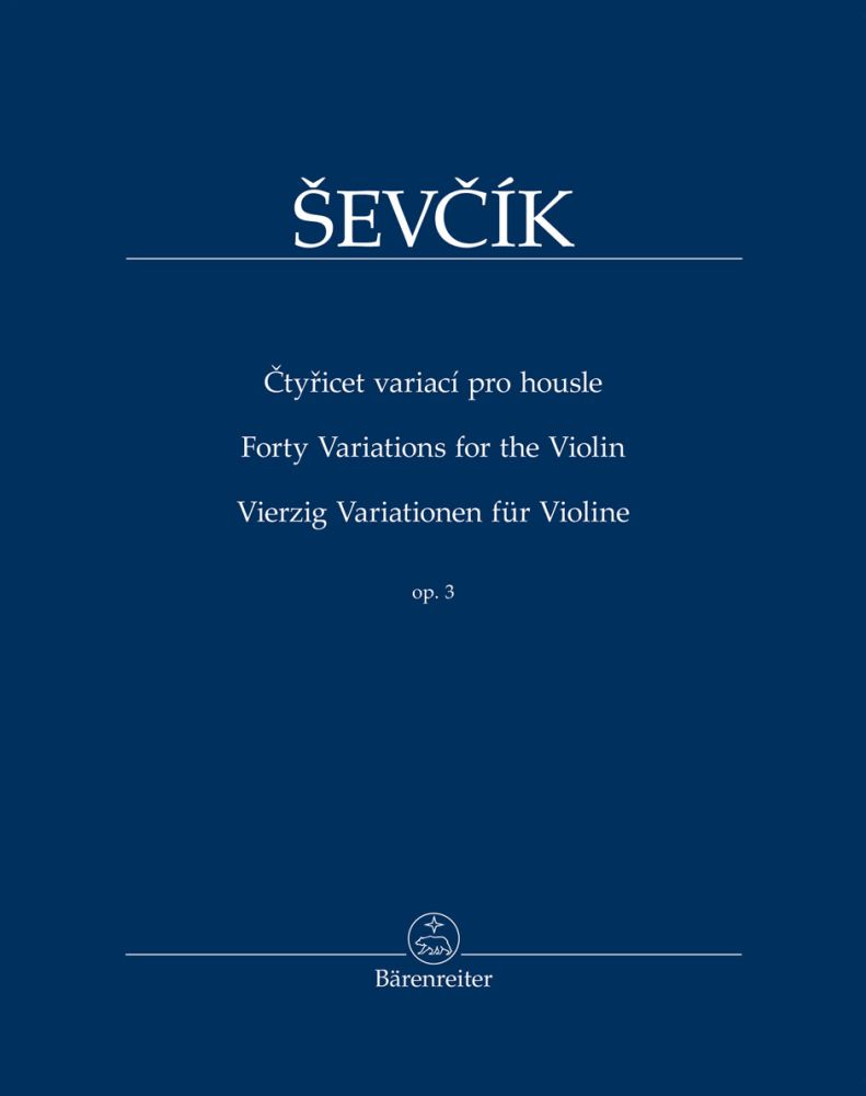 Vierzig Variationen für Violine Op. 3