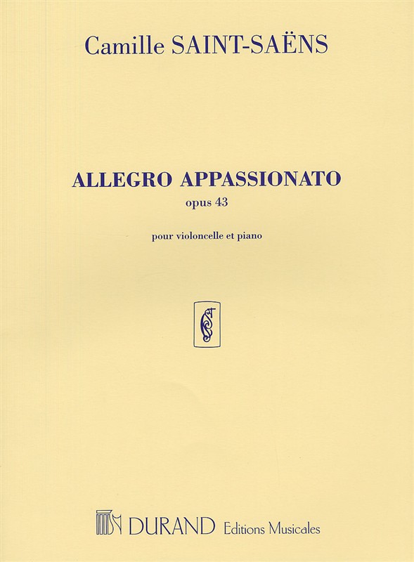 Allegro appassionato opus 43: pour violoncelle & piano