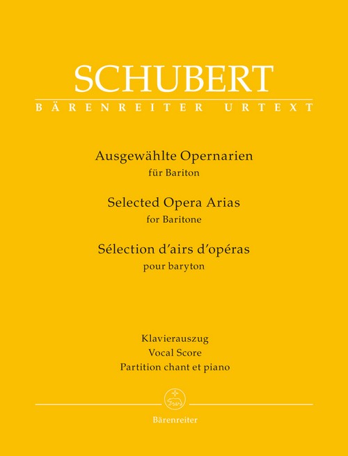 Selected Opera Arias for Baritone and Piano