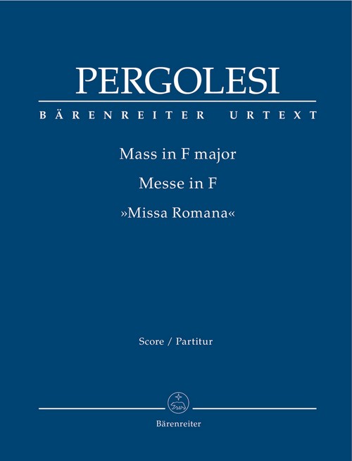 Mass in F major, Missa romana, 2 or 4 Mixed Choirs and Orchestra, Score