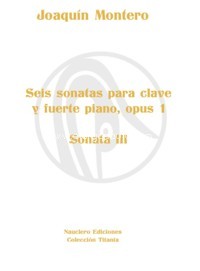 Seis sonatas para clave y fuerte piano, opus 1. Sonata III