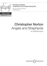 Angels and Shepherds, for mixed choir (SSATBB) and piano, choral score