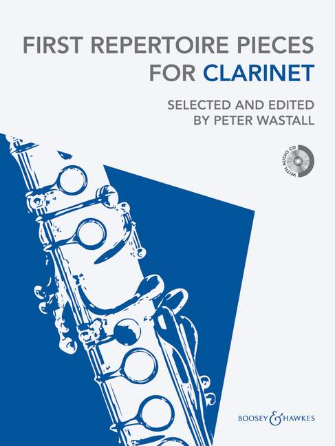 First Repertoire Pieces, New Edition 2012, for clarinet and piano, edition with CD