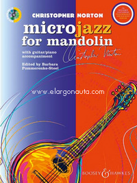 Microjazz for Mandolin, for mandolin and guitar or piano, edition with CD
