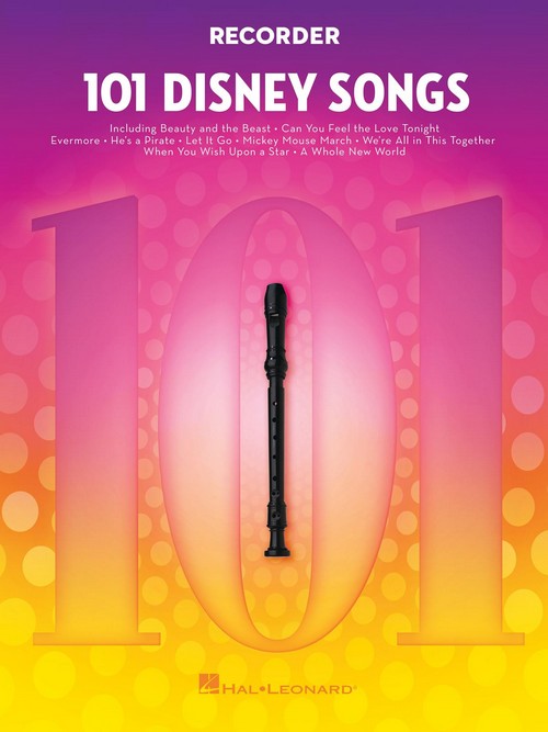 101 Disney Songs: for Recorder
