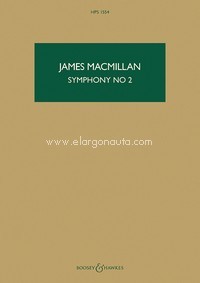 Symphony No. 2, for chamber orchestra, study score. 9781784542054