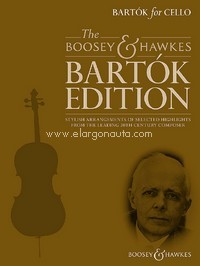 Bartók for Cello, Stylish arrangements of selected highlights from the leading 20th century composer, for cello and piano, edition with CD