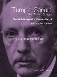 Trumpet Sonata, after Richard Strauss, for trumpet (in Bb or C) and piano
