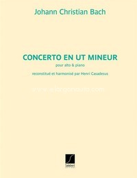 Concerto en ut mineur, pour alto et piano
