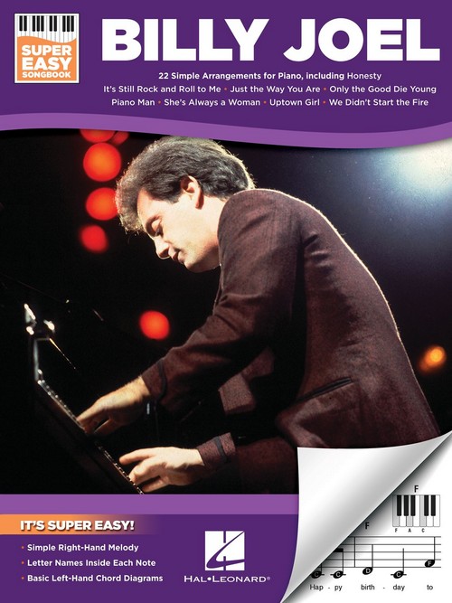 Billy Joel - Super Easy Songbook, Piano