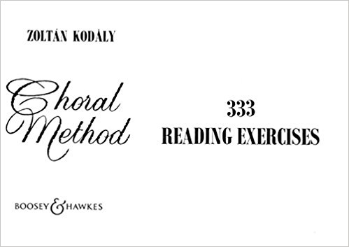 Choral Method, 333 Reading Exercises, for children's choir