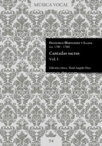 Cantadas sacras. Vol. 1. 9790805453088
