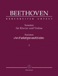 Sonatas for Pianoforte and Violin I = Sonaten für Klavier und Violine  I