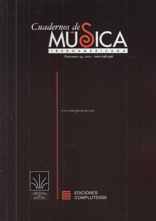 Cuadernos de música iberoamericana, nº 34. 93419