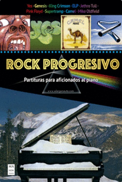 Rock progresivo. Partituras para aficionados al piano
