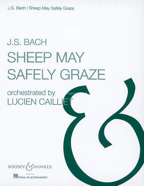Sheep May Safely Graze, for orchestra, score and parts