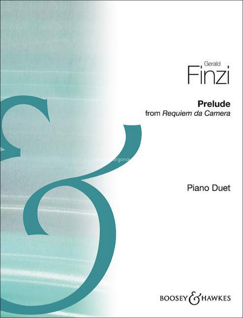 Prelude from Requiem da Camera, for piano duet (2 pianos, piano 4 hands)