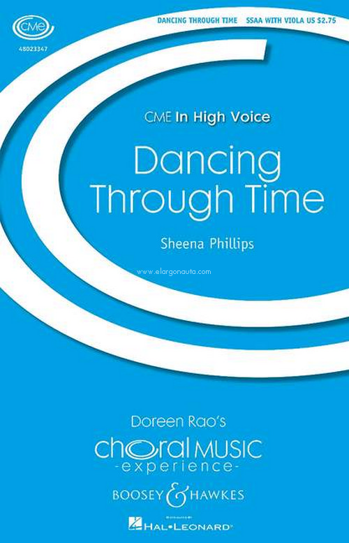 Dancing Through Time, Three settings of medieval English dance lyrics, for choir (SSAA) and viola, score for voice and/or instruments