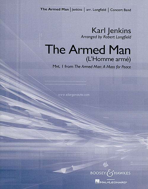 The Armed Man, from The Armed Man: A Mass for Peace, for wind band (concert band), score