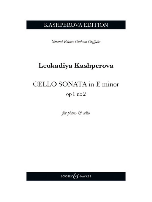 Cello Sonata No. 2 in E minor op. 1, Nr. 2, for cello and piano