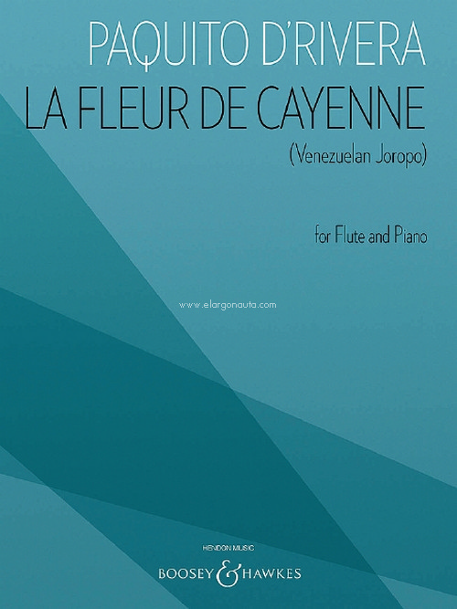 La Fleur de Cayenne, Venezuelan Joropo, for flute and piano. 9781540028327