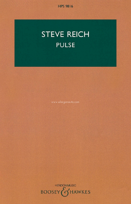 Pulse, for winds, strings, piano and electric bass, study score. 9781540032676