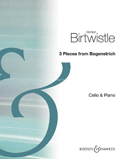 3 Pieces from Bogenstrich, for cello and piano