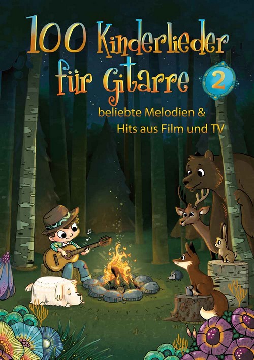 100 Kinderlieder für Gitarre 2: beliebte Melodien & Hits aus Film und TV
