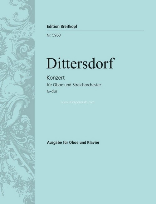 Oboenkonzert G-dur, oboe and string orchestra