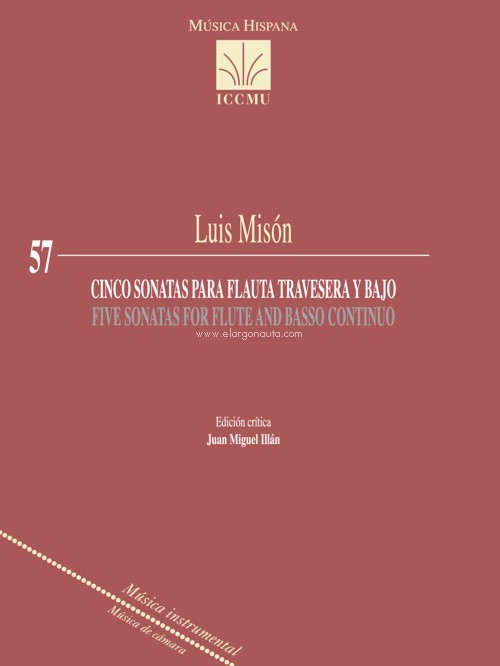 Cinco sonatas para flauta travesera y bajo, conservadas en la colección de la Casa Palacio Condesa de Lebrija