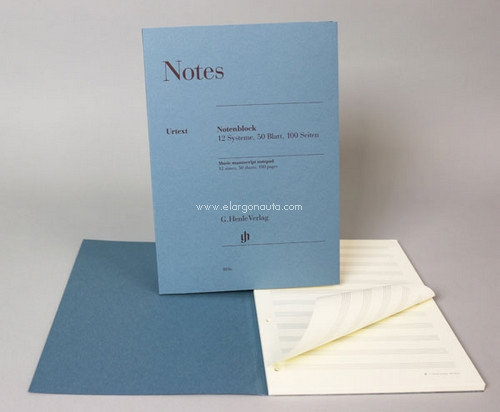 Henle manuscript paper (A4), with Henle cover
