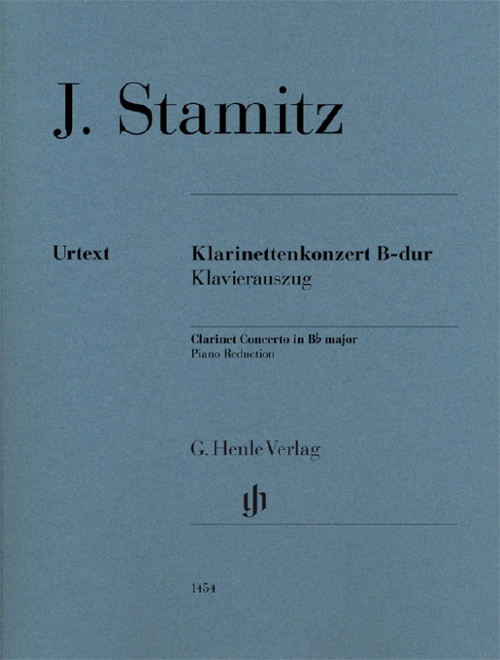 Clarinet Concerto B flat major, for clarinet and piano